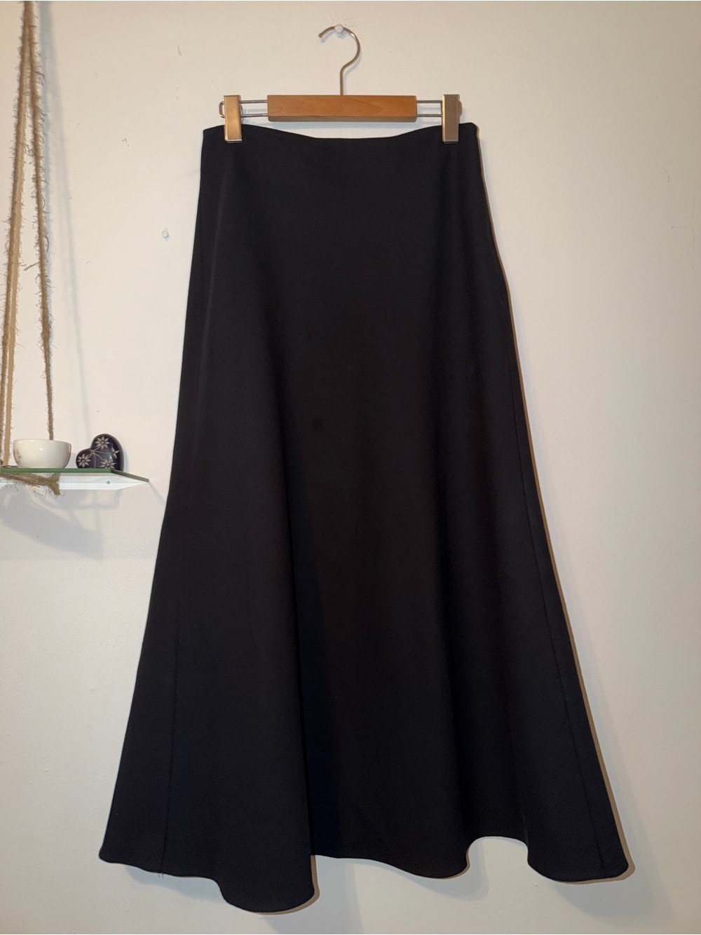 100% Cotton A-Line Maxi Skirt